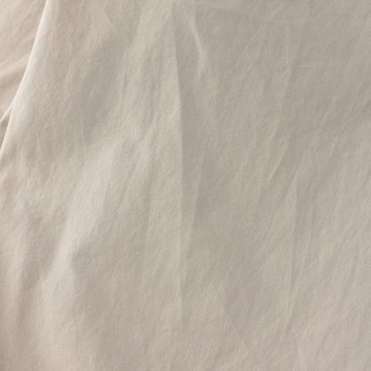 WASHED YARN DYE POPLIN TROUSERS