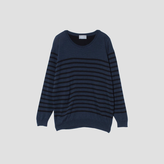 FULLY FASHIONED BRETON KNIT