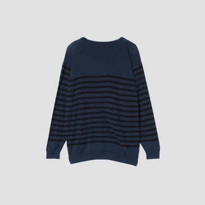 FULLY FASHIONED BRETON KNIT