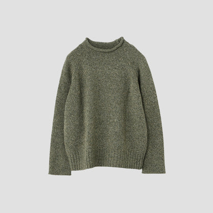 TWISTED YARN WOOL KNIT