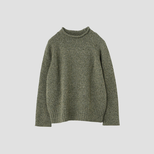 TWISTED YARN WOOL KNIT