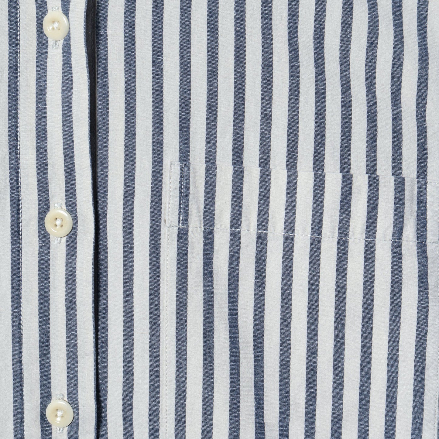 COTTON LINEN CHAMBRAY SHIRT
