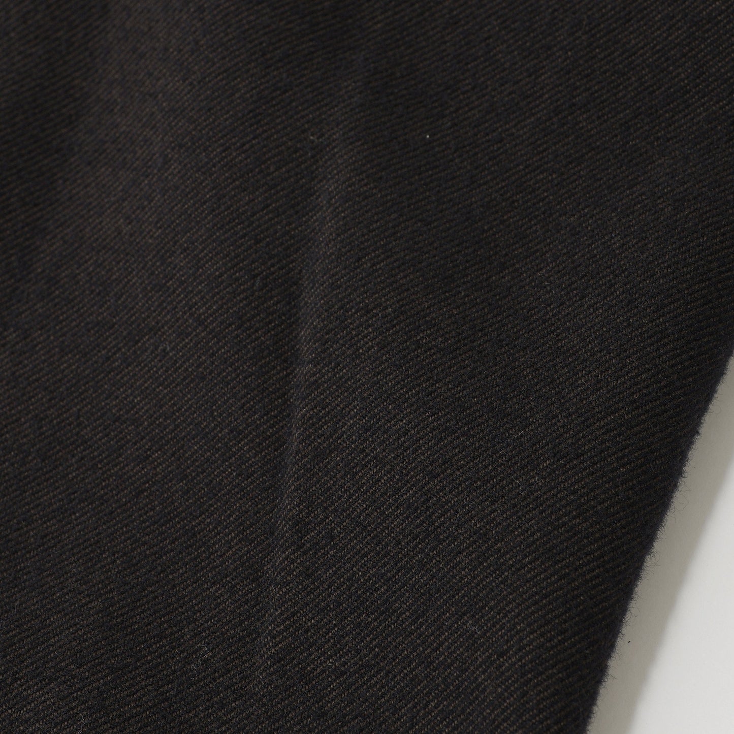 BRUSHED COTTON WOOL TROUSERS
