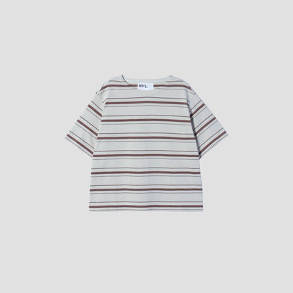IRREGULAR STRIPE COTTON JERSEY