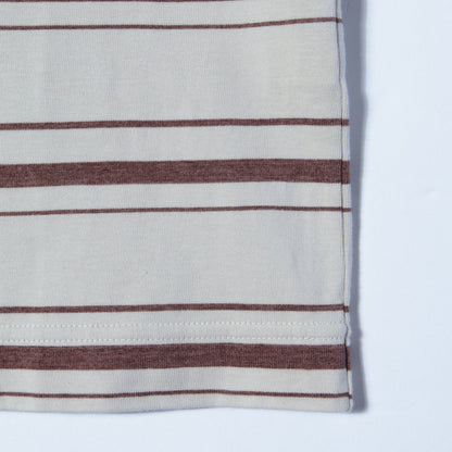 IRREGULAR STRIPE COTTON JERSEY