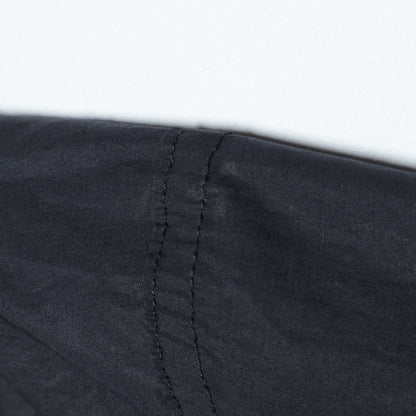 BLACK CHINTZ COTTON SHIRT