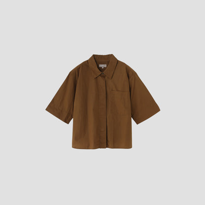 LIGHT COTTON POPLIN SHIRT