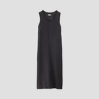 PLAIN WEAVE LINEN DRESS