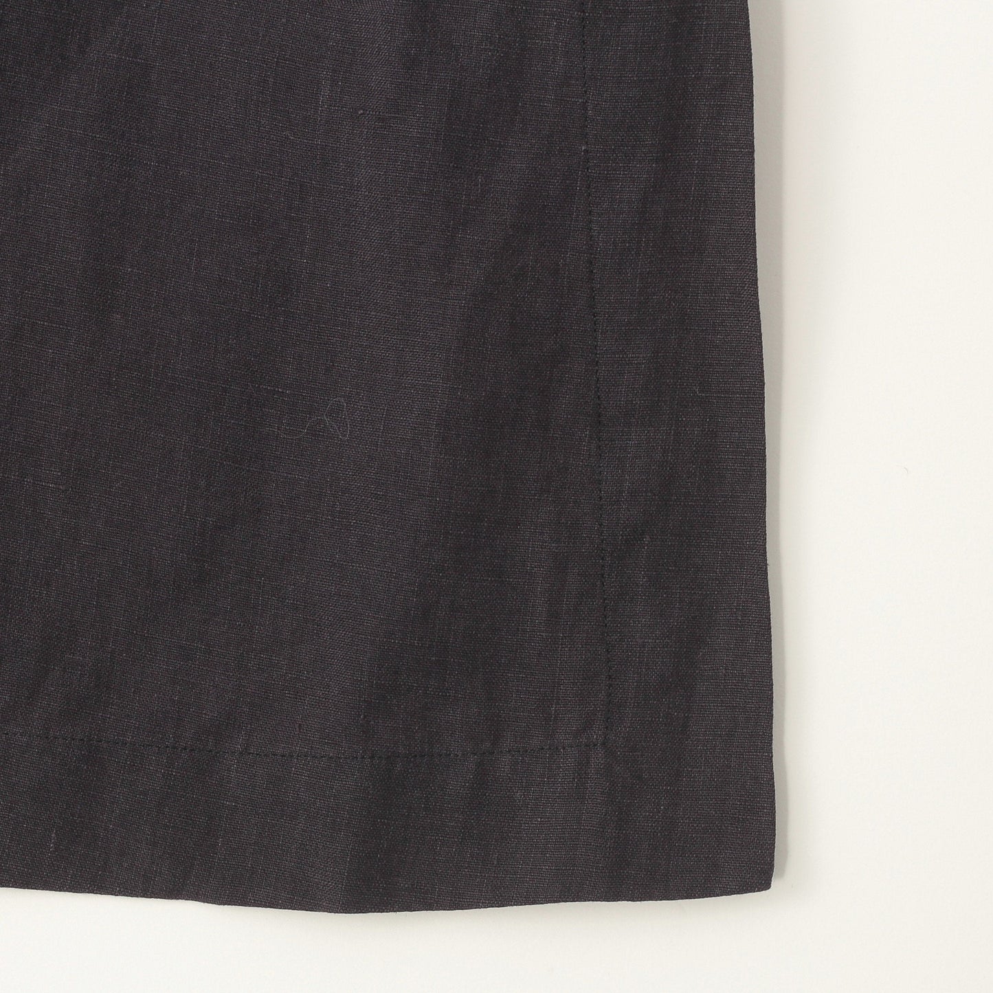PLAIN WEAVE LINEN DRESS