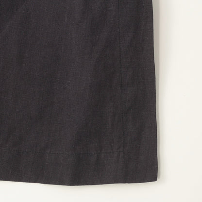 PLAIN WEAVE LINEN DRESS