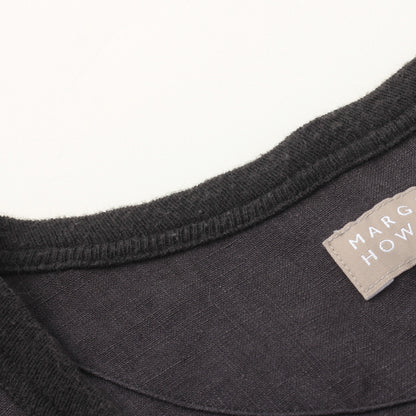 PLAIN WEAVE LINEN DRESS