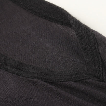 PLAIN WEAVE LINEN DRESS