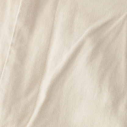 YARN DYE HEAVY COTTON TWILL TROUSERS