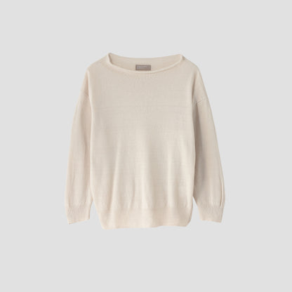 TWISTED LINEN COTTON KNIT