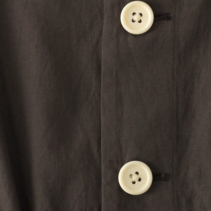 SILK COTTON POPLIN DRESS