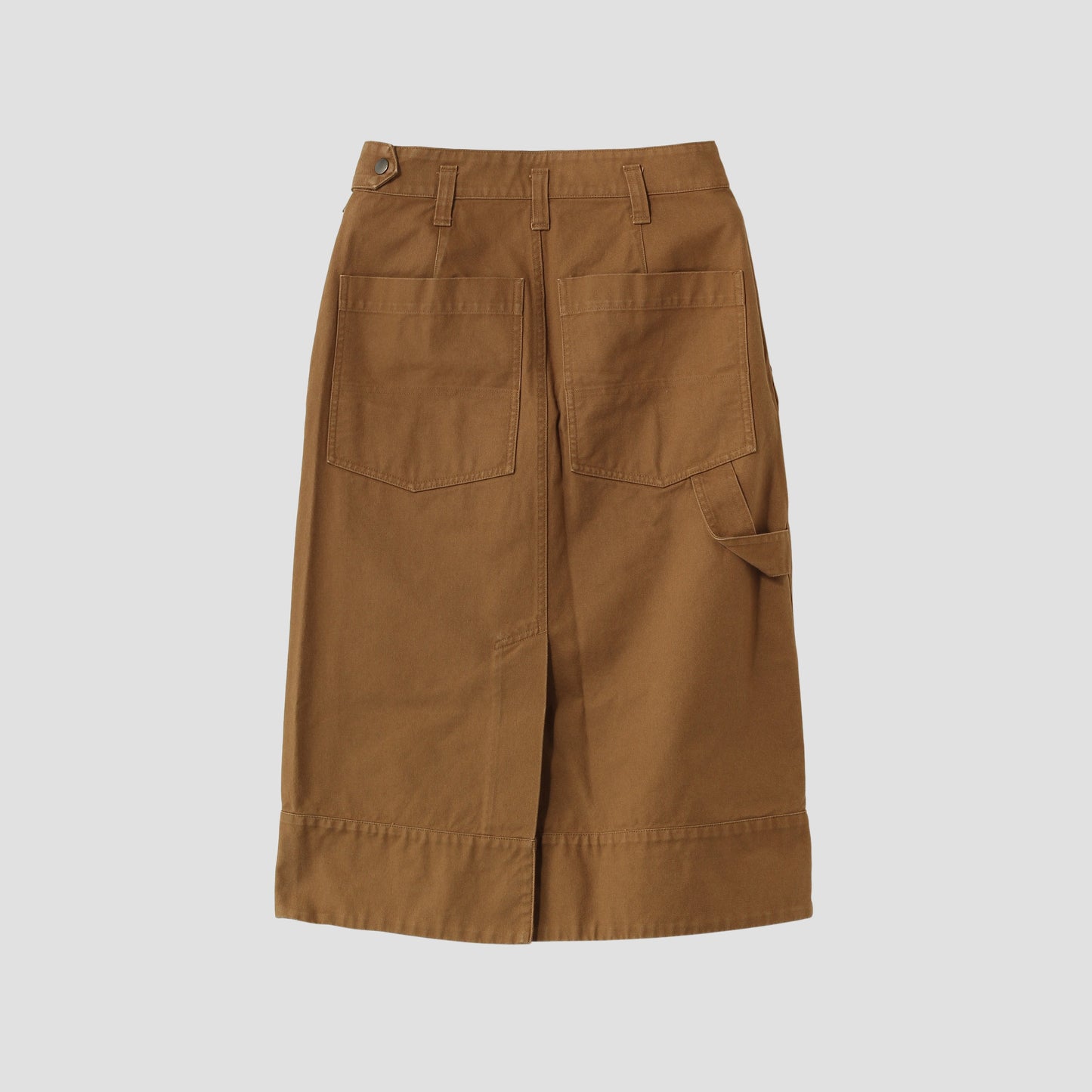ORGANIC COTTON GABERDINE SKIRT
