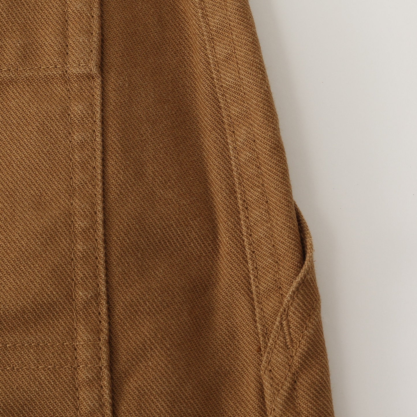 ORGANIC COTTON GABERDINE SKIRT