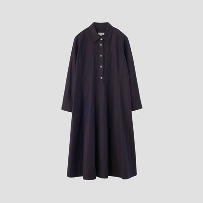 FINE COTTON CHAMBRAY DRESS