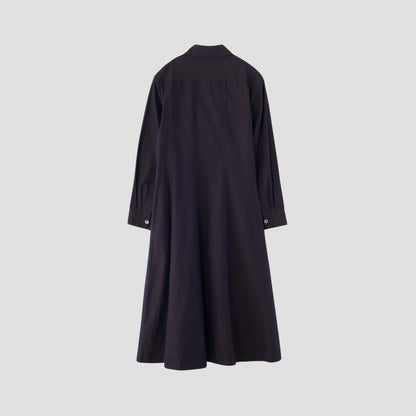 FINE COTTON CHAMBRAY DRESS