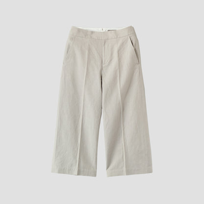 COTTON LINEN TROUSERS