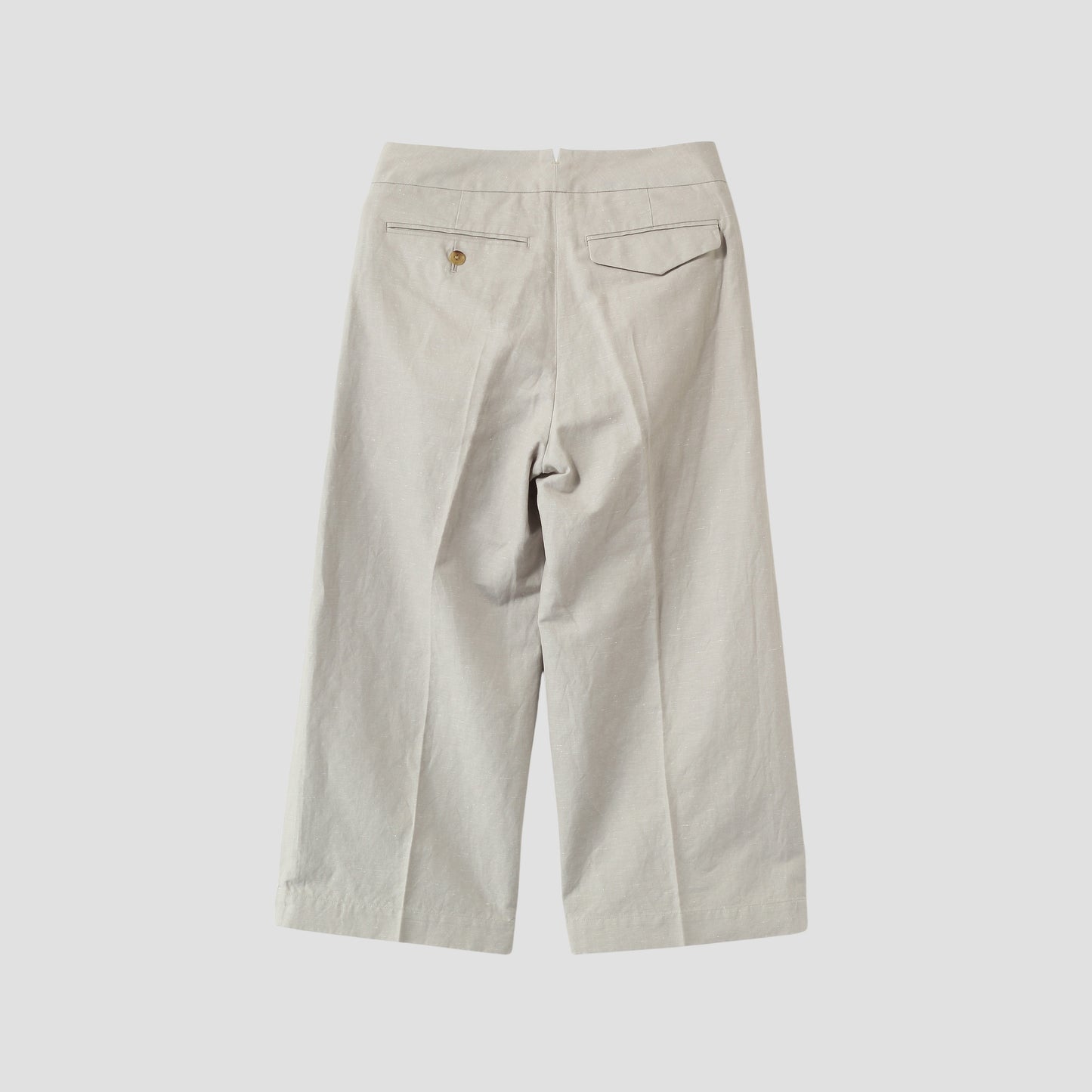 COTTON LINEN TROUSERS