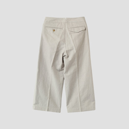 COTTON LINEN TROUSERS