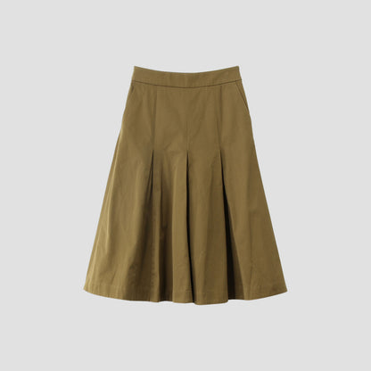 HIGH DENSE COTTON TWILL SKIRT