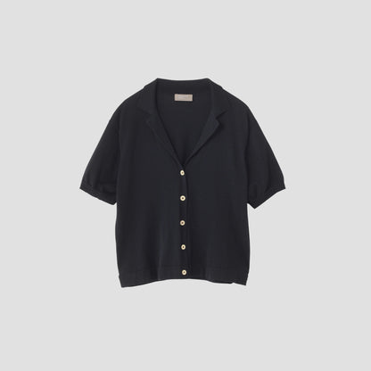 SUPERFINE COTTON CARDIGAN KNIT