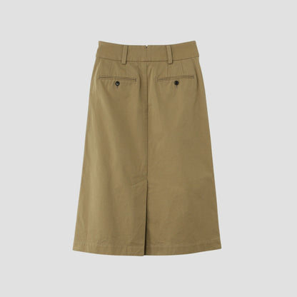 LIGHT COTTON TWILL SKIRT