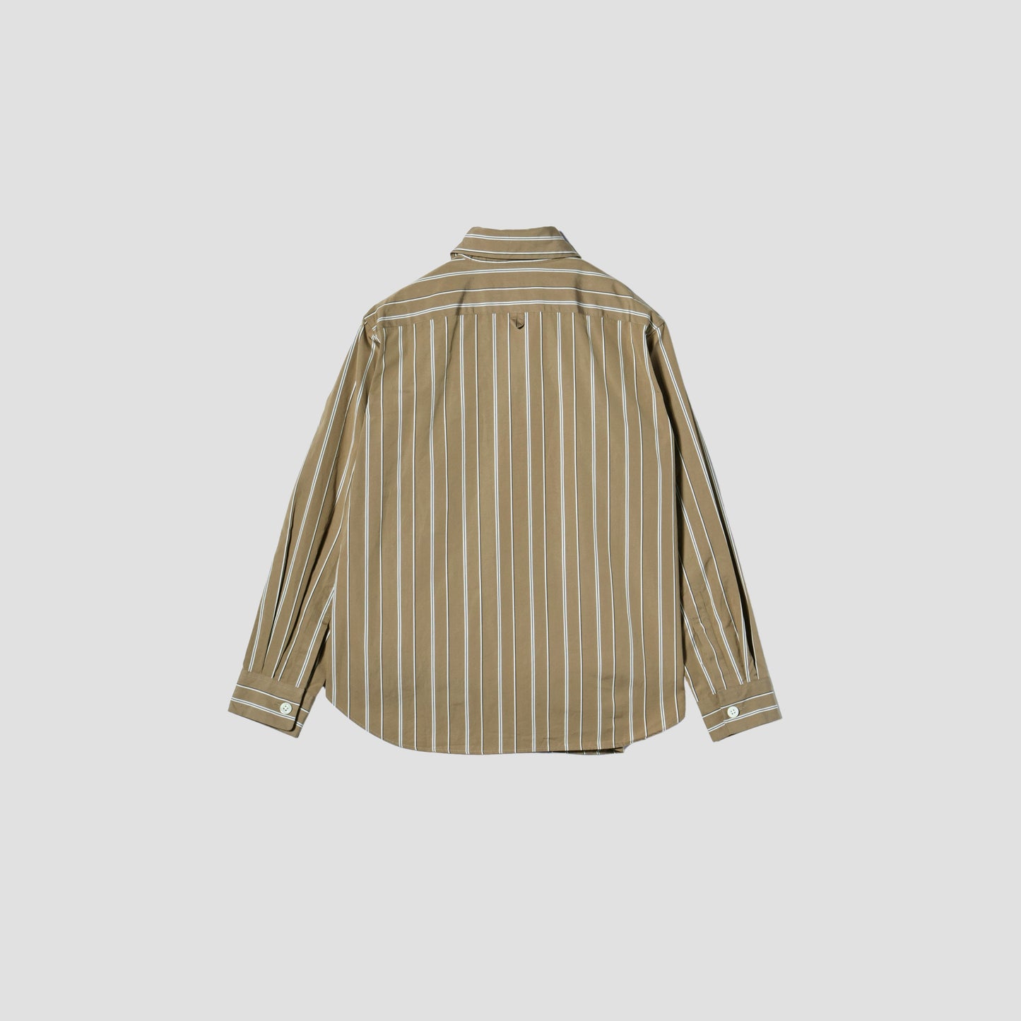GRAPHIC COTTON STRIPE SHIRT