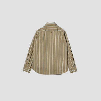 GRAPHIC COTTON STRIPE SHIRT
