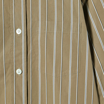 GRAPHIC COTTON STRIPE SHIRT