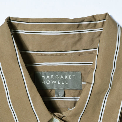 GRAPHIC COTTON STRIPE SHIRT