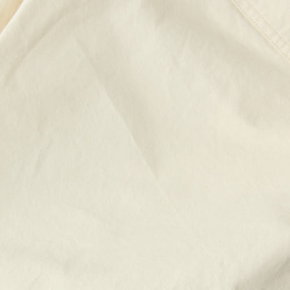 WASHED COMPACT COTTON TROUSERS