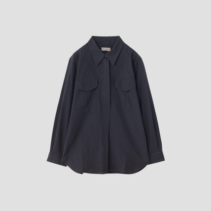 WASHED COTTON SHIRT