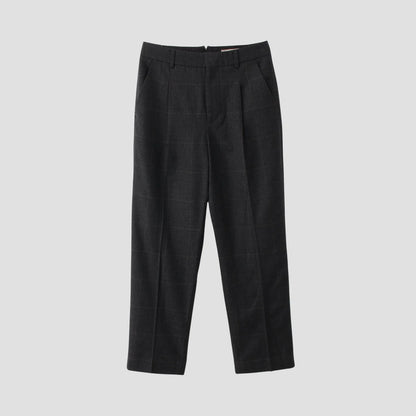FINE WOOL FLANNEL TROUSERS