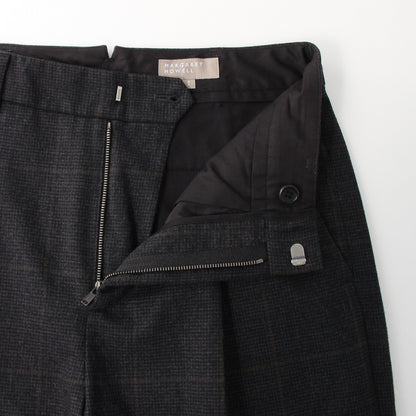 FINE WOOL FLANNEL TROUSERS