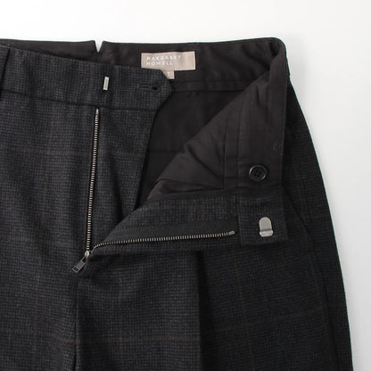 FINE WOOL FLANNEL TROUSERS