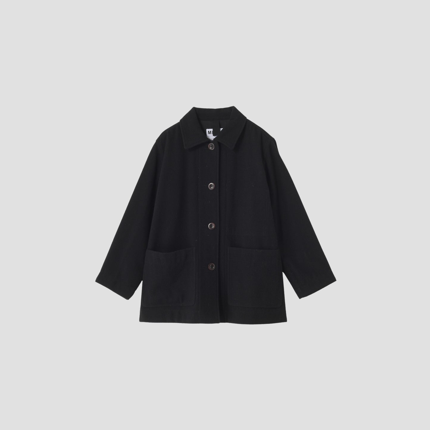 FELTED SHETLAND WOOL BLOUSON