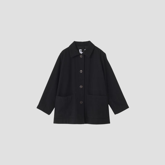 FELTED SHETLAND WOOL BLOUSON
