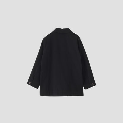 FELTED SHETLAND WOOL BLOUSON