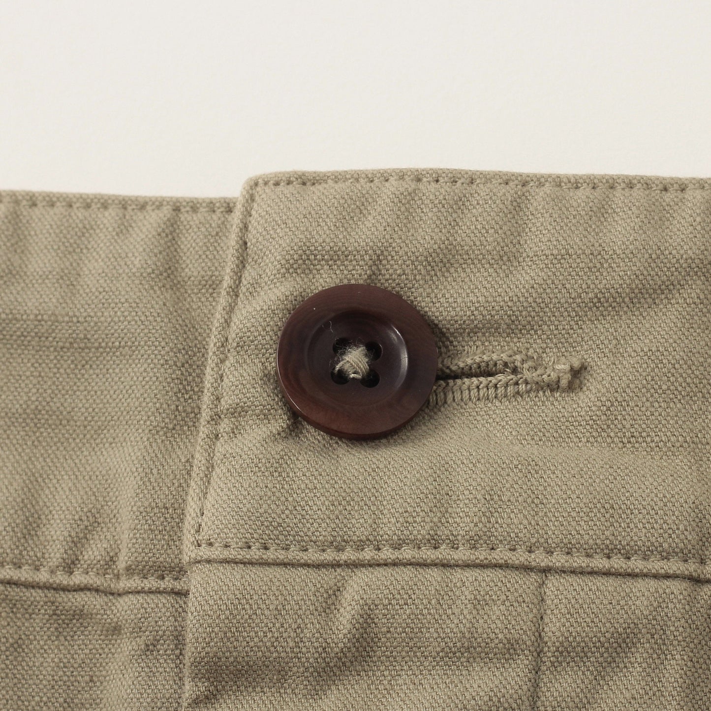 MILITARY COTTON LINEN SKIRT