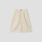 BRUSHED BACK COTTON TWILL SKIRT