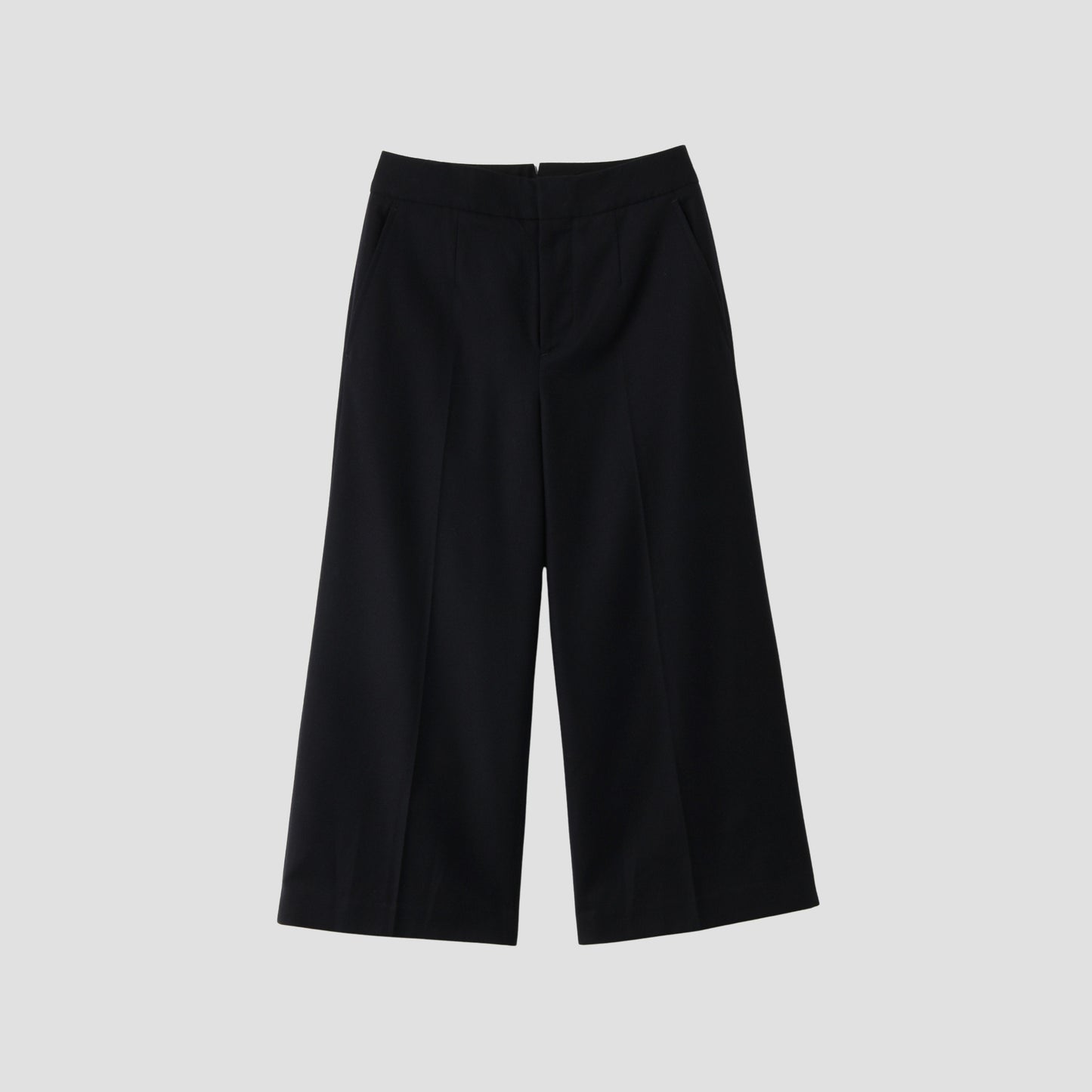 FINE WOOL FLANNEL TROUSERS