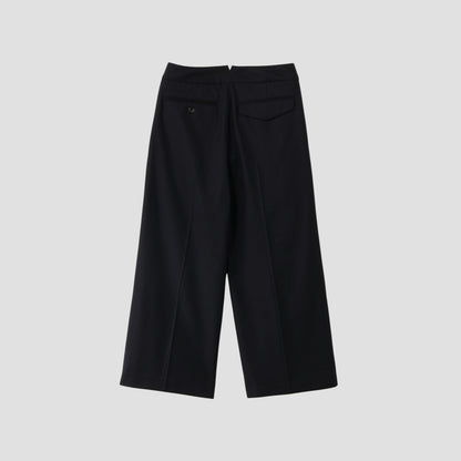 FINE WOOL FLANNEL TROUSERS