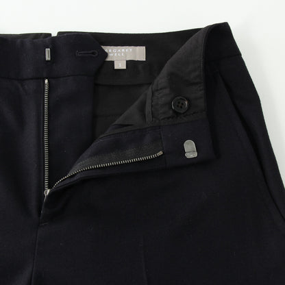 FINE WOOL FLANNEL TROUSERS