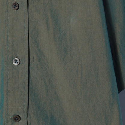 YARN DYED COTTON POPLIN SHIRT