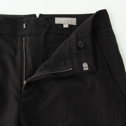 FINE WOOL FLANNEL TROUSERS