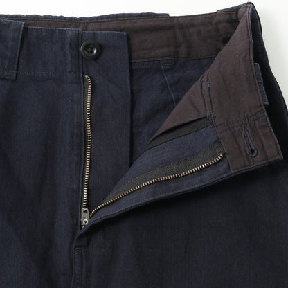 YARN DYE COTTON TWILL SKIRT