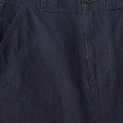 YARN DYE COTTON TWILL SKIRT